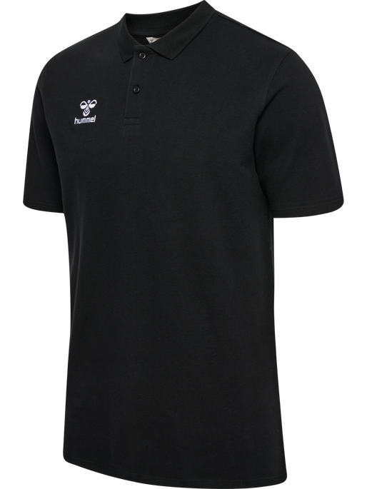 hmlGO 2.0 POLO, BLACK, packshot