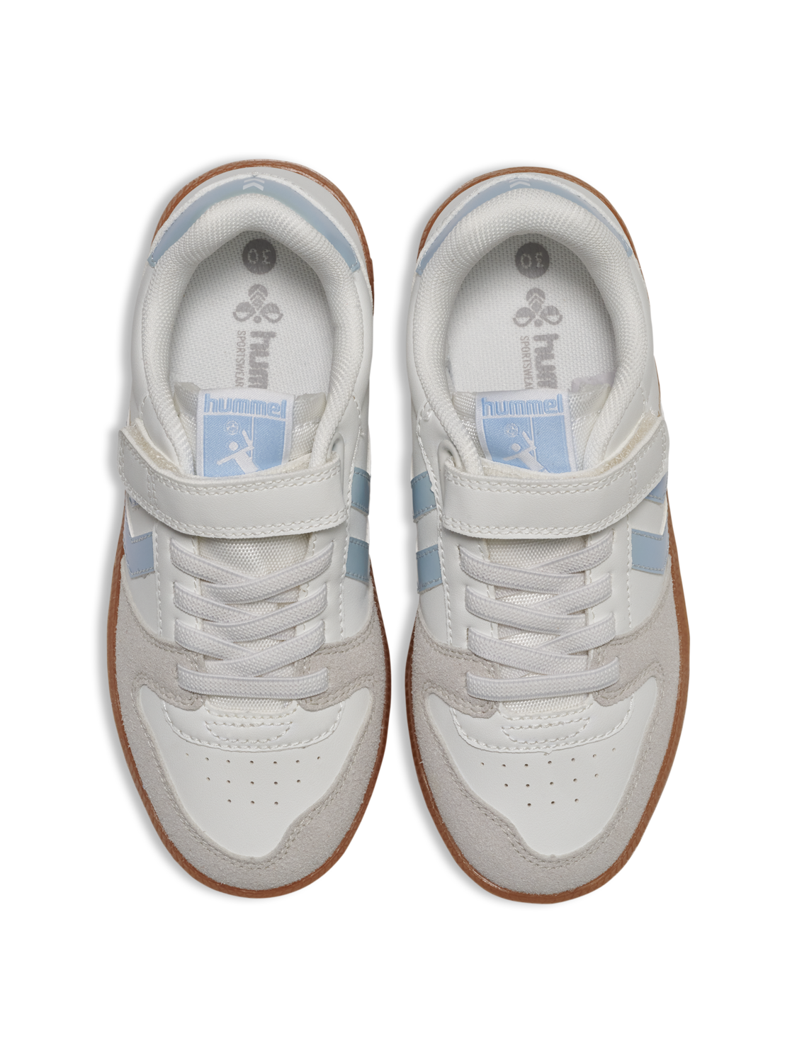 HANDBALL PERFEKT SP JR, WHITE/METALLIC BLUE, packshot