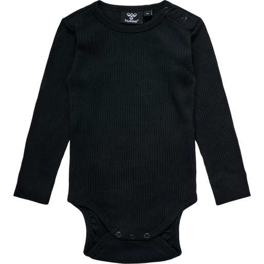 hmlRENE BODY L/S, BLACK, packshot