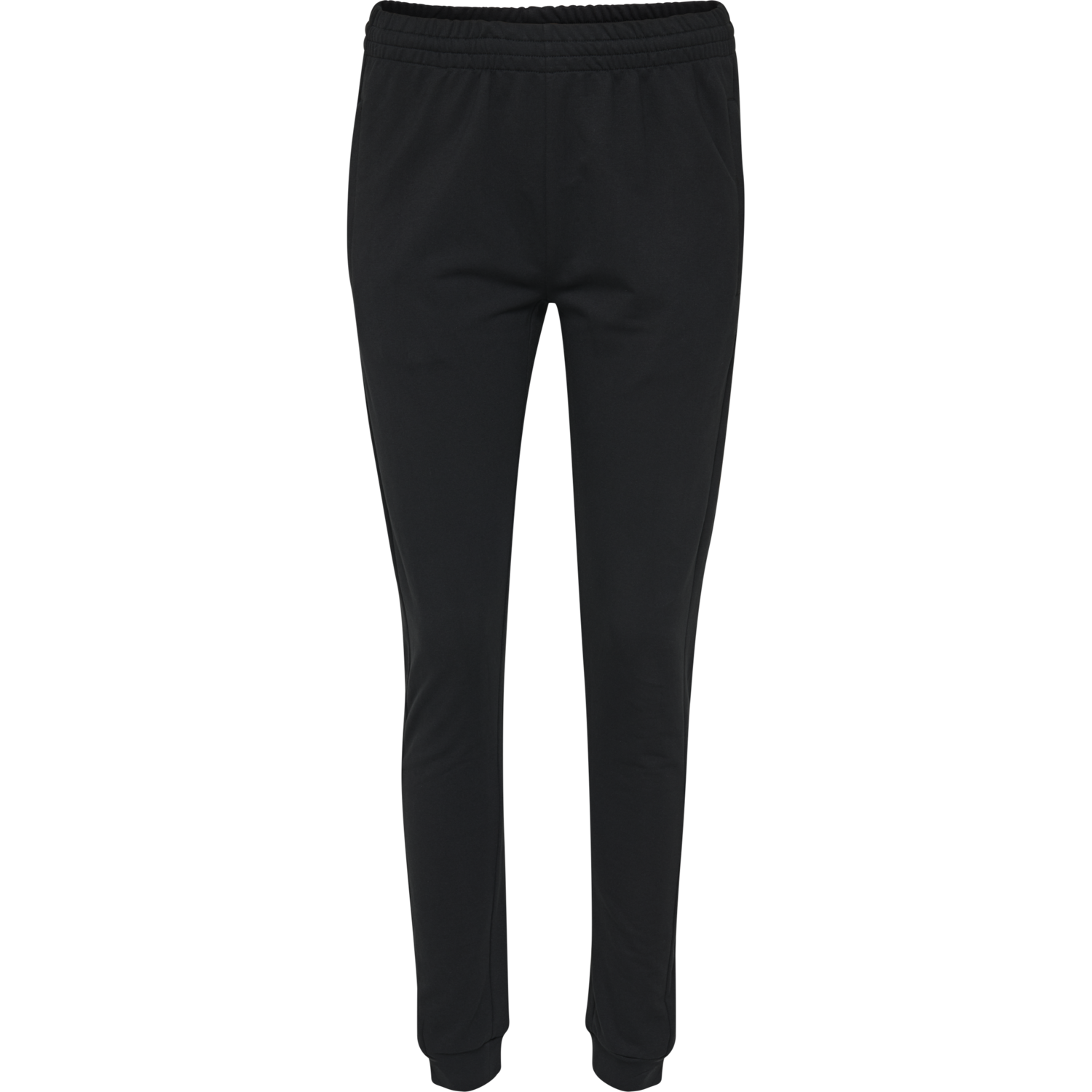 HUMMEL GO COTTON PANTS WOMAN, BLACK, packshot