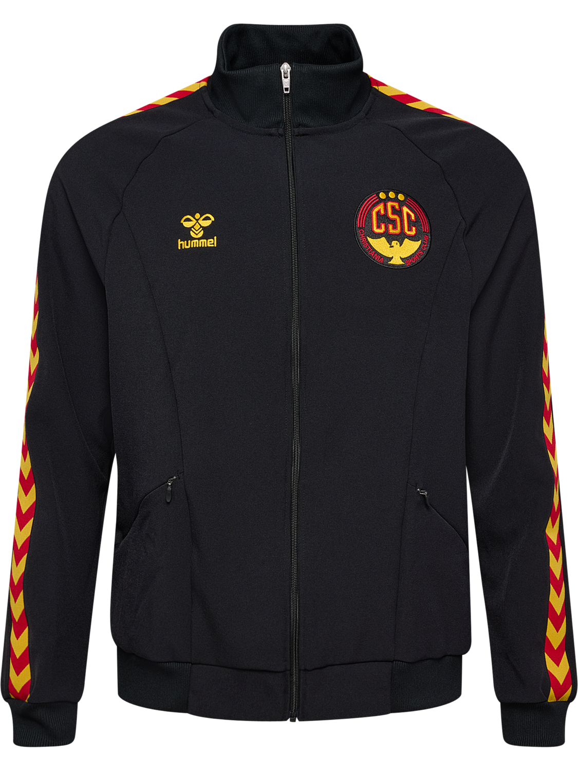 CSC 26/27 hmlROOT TRACK ZIP JKT, BLACK, packshot