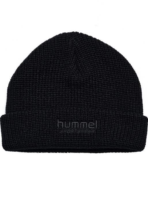 hmlHALF RIB BEANIE, BLACK hmlHALF RIB BEANIE, BLACK, packshot