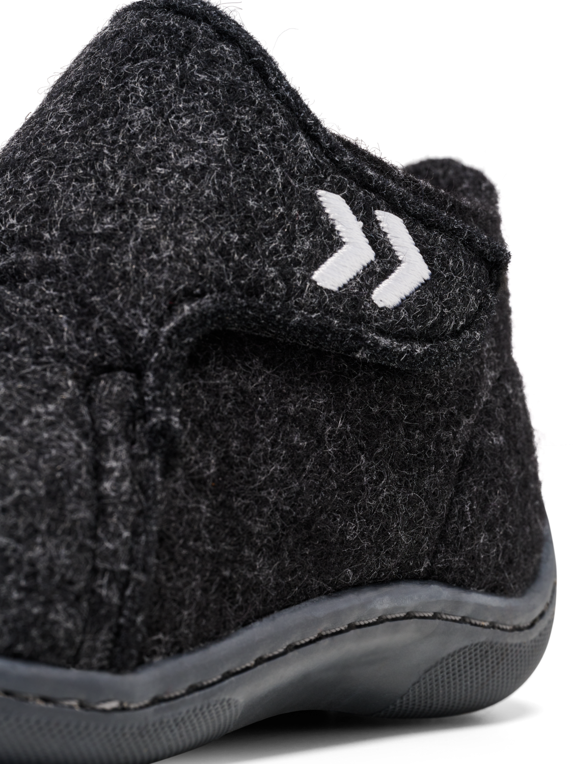 WOOL SLIPPER INFANT  , BLACK, packshot