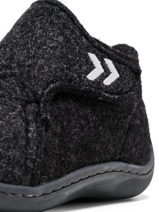 WOOL SLIPPER INFANT  , BLACK WOOL SLIPPER INFANT  , BLACK, packshot
