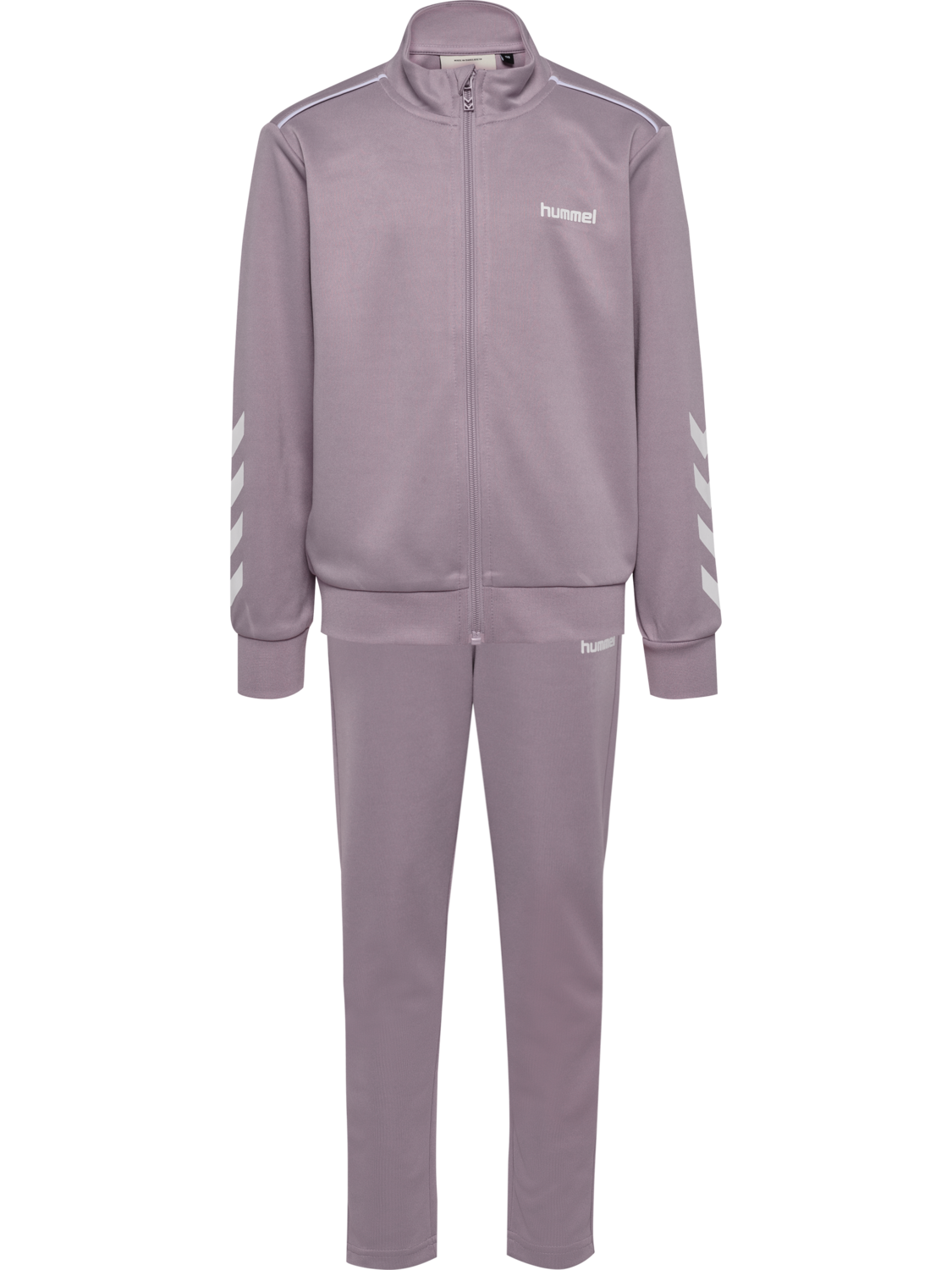 hmlJR TRACKSUIT, SEA FOG, packshot