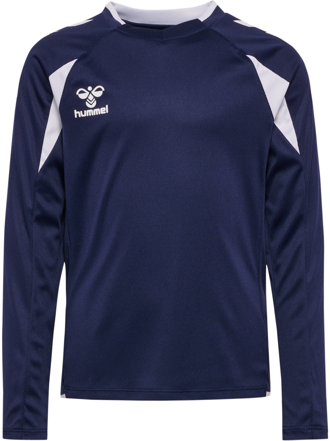 hmlCORE 2.0 JERSEY L/S KIDS, MARINE/WHITE, packshot