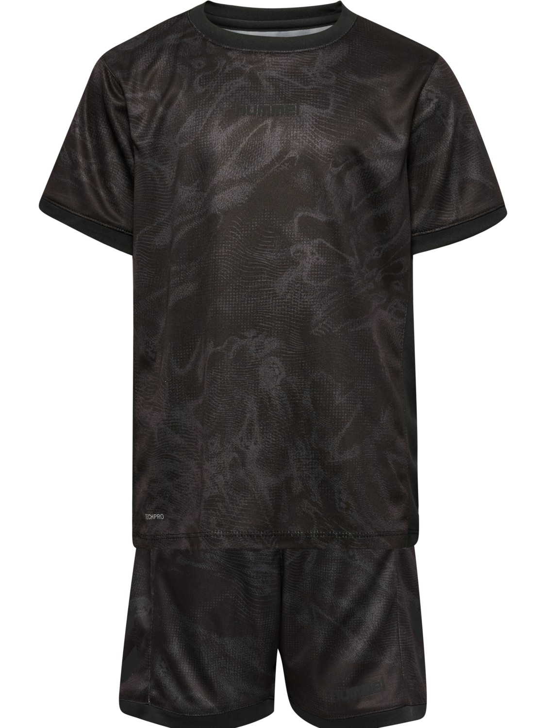 hmlBLAZE CLUB 26 GRAPHIC SET KIDS, BLACK/ASPHALT, packshot