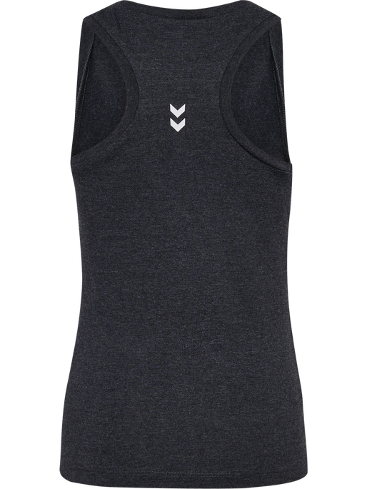 hmlJR TOP, BLACK MELANGE, packshot