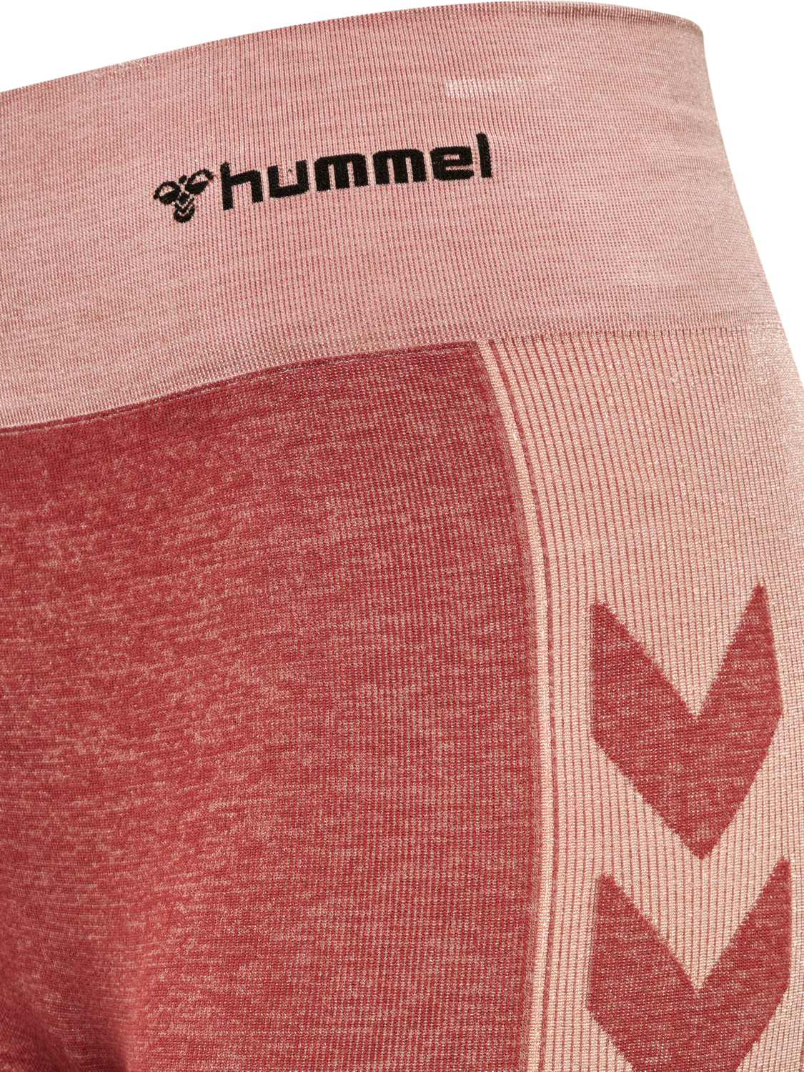 hmlCLEA SEAMLESS CYCLING SHORTS, WITHERED ROSE/ROSE TAN MELANGE, packshot