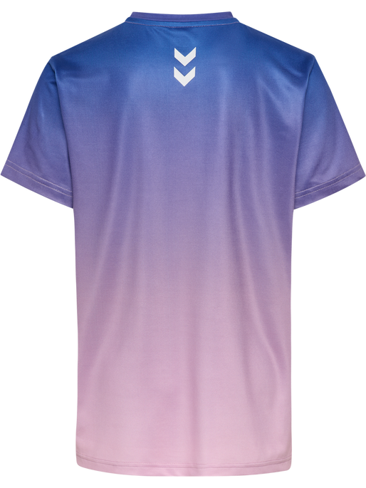 hmlJR GYM T-SHIRT S/S, LAVENDER MIST hmlJR GYM T-SHIRT S/S, LAVENDER MIST, packshot