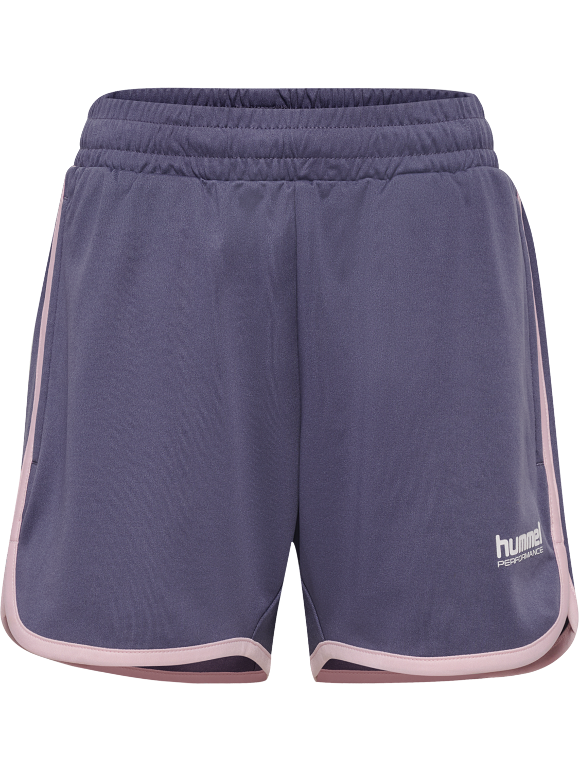 hmlJR GOAL PIPING SHORTS, HERON, packshot