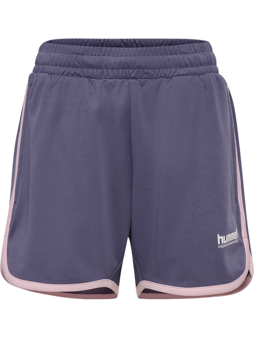 hmlJR GOAL PIPING SHORTS, HERON hmlJR GOAL PIPING SHORTS, HERON, packshot