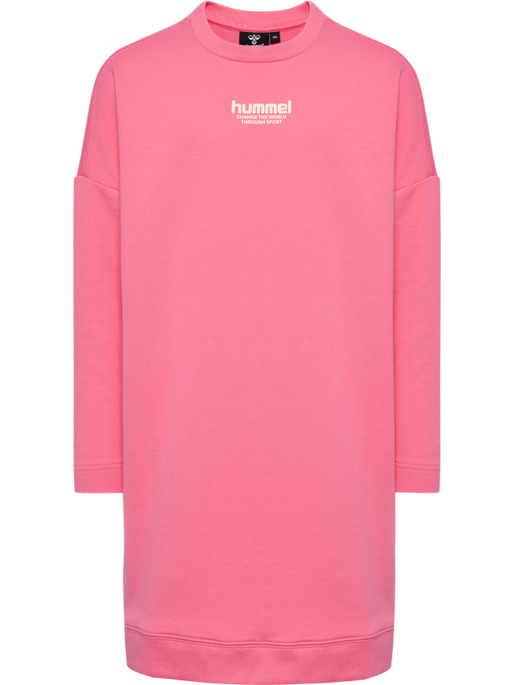 hmlZIPPI DRESS L/S, BUBBLEGUM hmlZIPPI DRESS L/S, BUBBLEGUM, packshot