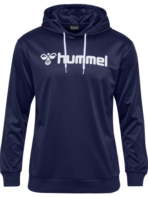 hmlLOGO HOODIE, MARINE, packshot