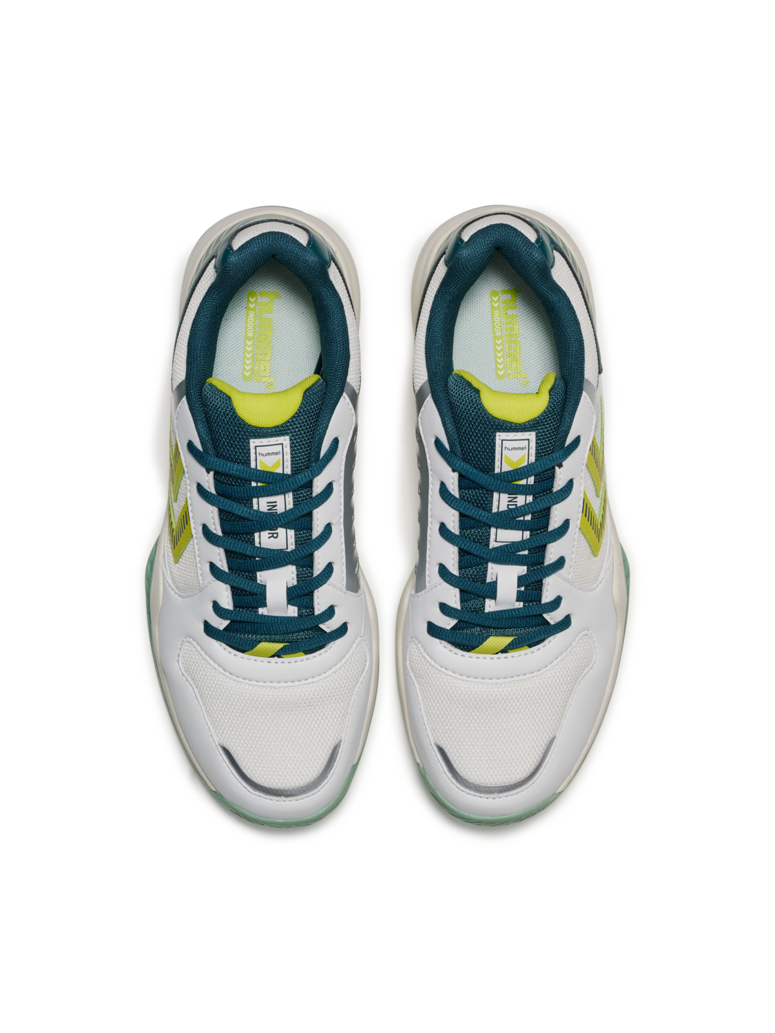 ALL COURT, WHITE/GREEN/YELLOW, packshot