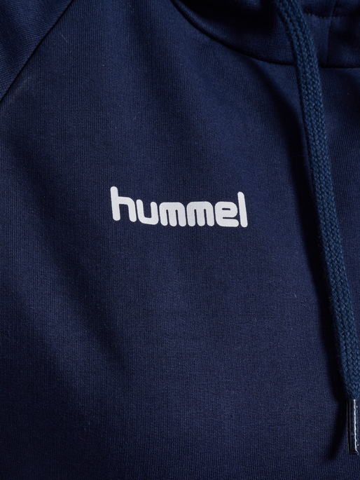 HUMMEL GO COTTON HOODIE WOMAN, MARINE, packshot