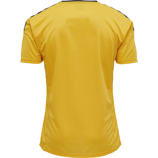 hmlAUTHENTIC POLY JERSEY S/S, SPORTS YELLOW, packshot