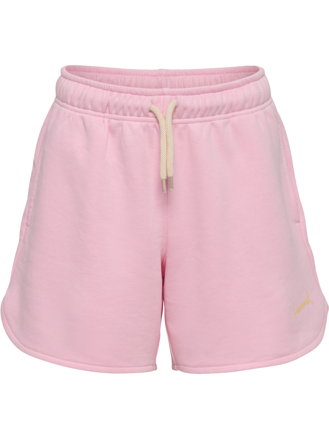 hmlJR SUMMER SWEAT G SHORTS, PINK LADY, packshot