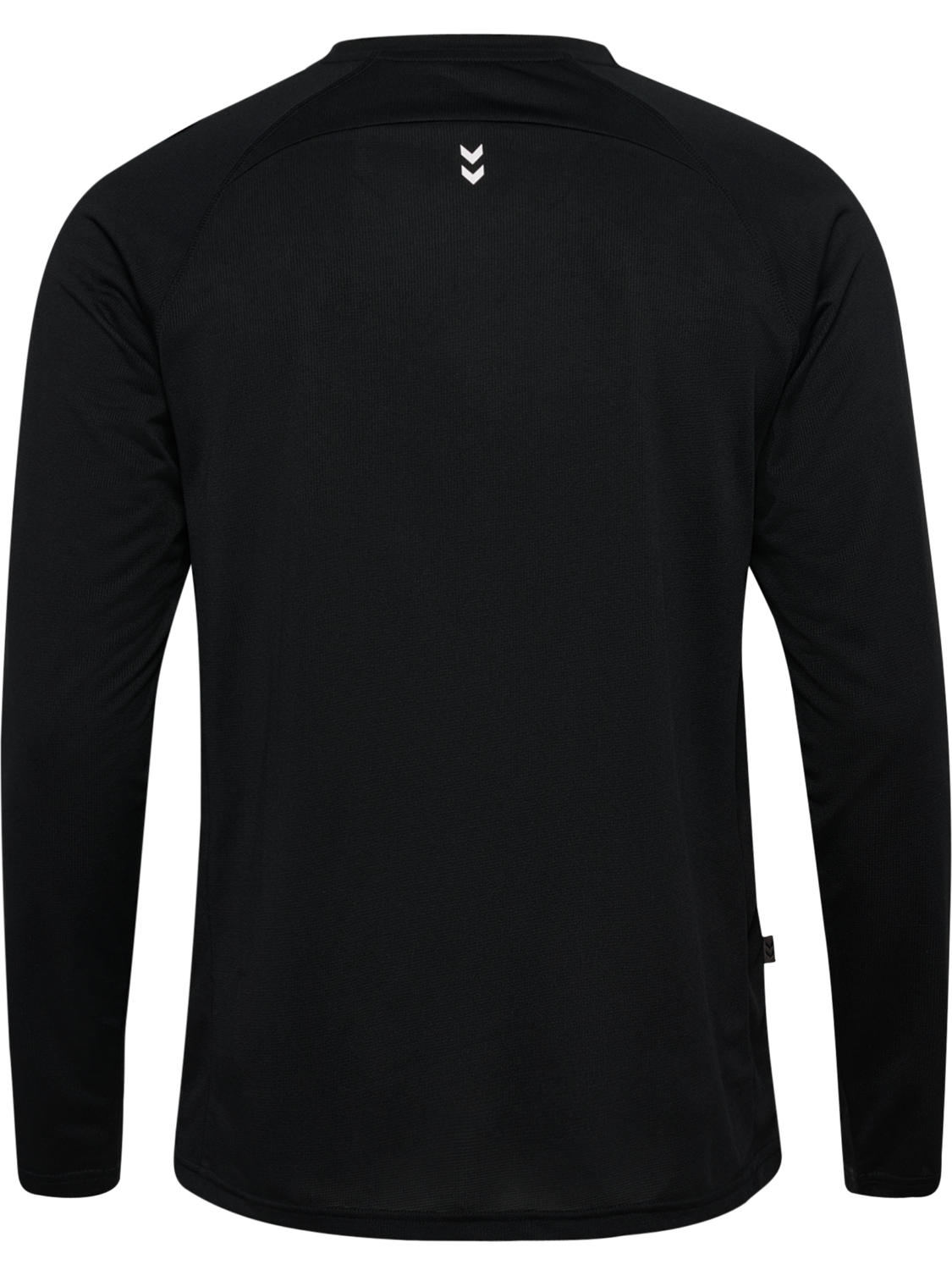 hmlPULSE WORKOUT T-SHIRT L/S, BLACK, packshot