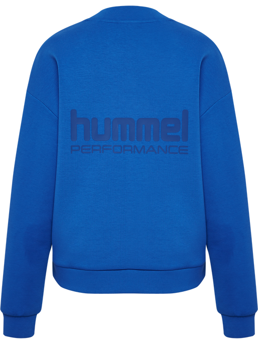 hmlFAST TECH FLEECE CREW, OLYMPIAN BLUE hmlFAST TECH FLEECE CREW, OLYMPIAN BLUE, packshot