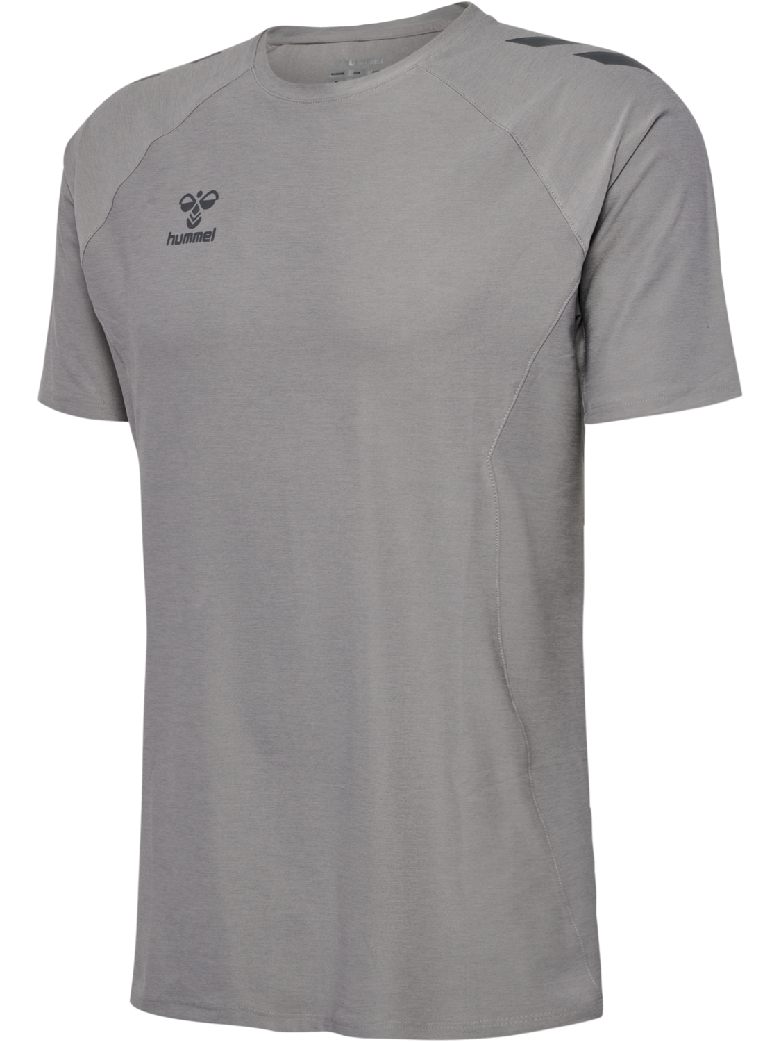 hmlCIMA 2.0 JERSEY S/S, ALLOY MELANGE, packshot