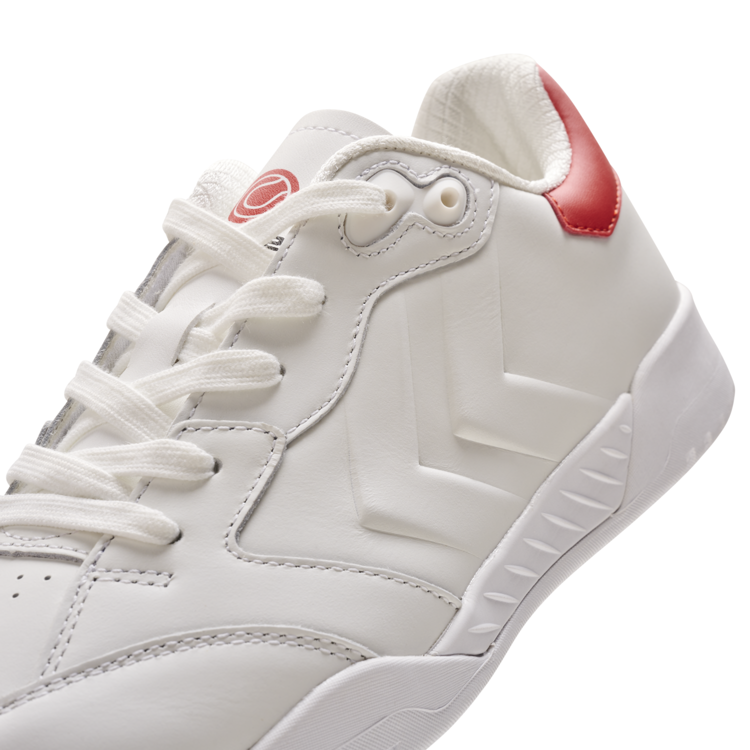 TOP SPIN REACH LX-E SPORT, WHITE/RED, packshot