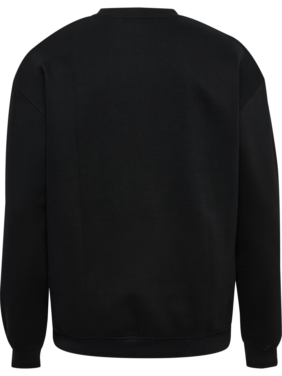 hmlKEEPER CHEVRON SWEATSHIRT, BLACK, packshot