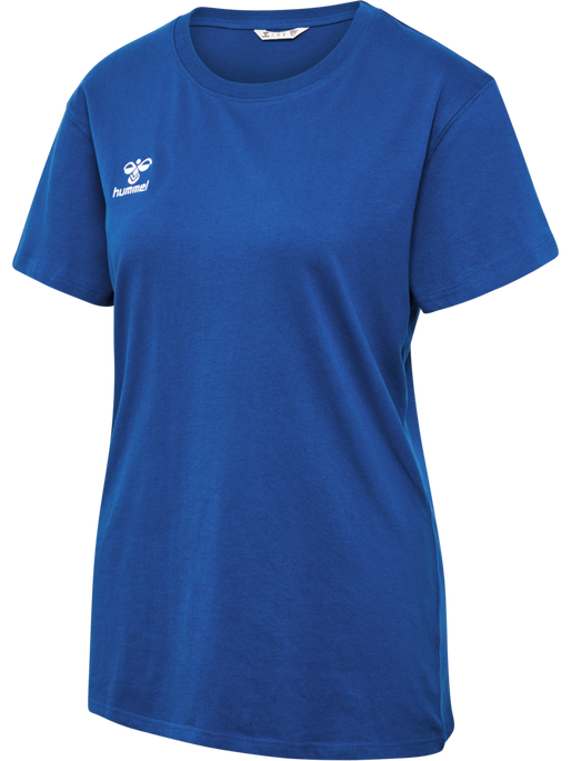 hmlGO 2.0 T-SHIRT S/S WOMAN, TRUE BLUE, packshot