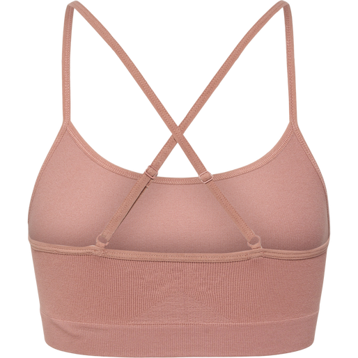 hmlJUNO SEAMLESS BRA, ASH ROSE, packshot