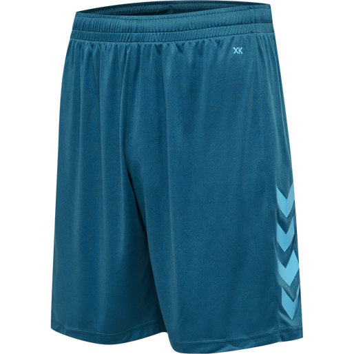 hmlCORE XK POLY SHORTS, BLUE CORAL hmlCORE XK POLY SHORTS, BLUE CORAL, packshot
