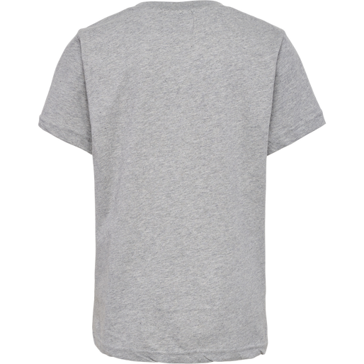 hmlPROUD T-SHIRT S/S, GREY MELANGE, packshot