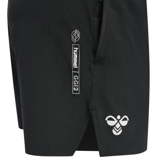 hmlGG12 TRAINING SHORTS WOMAN, BLACK, packshot