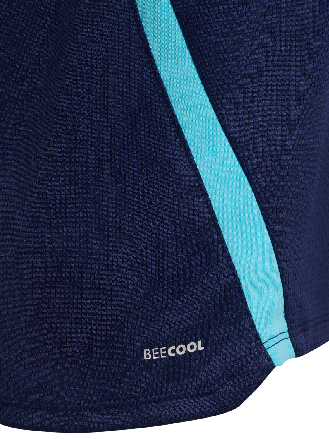 hmlLEAD 2.0 JERSEY S/S KIDS, MARINE/BLUE FISH, packshot