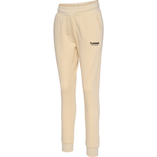 hmlBOOSTER TAPERED WOMAN PANTS, WOOD ASH, packshot