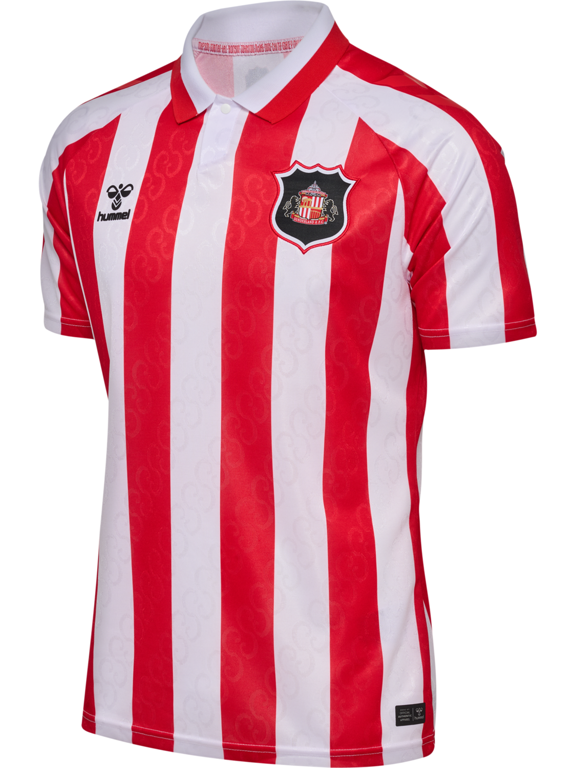 SUN 26/27 HOME JERSEY S/S, TRUE RED/WHITE, packshot