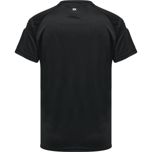 hmlCORE XK CORE POLY TEE  S/S WOMAN, BLACK, packshot