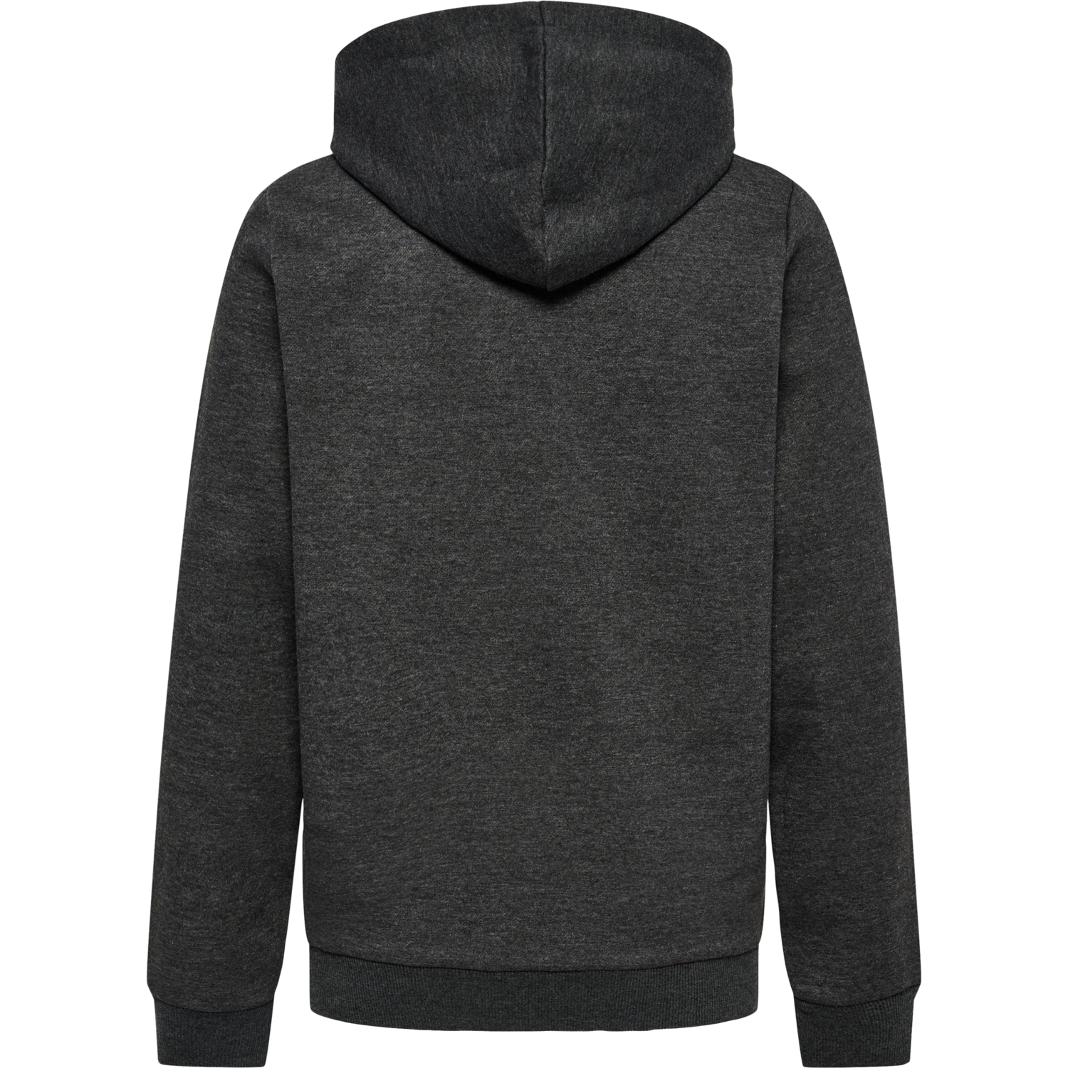 hmlOLIVIA HOODIE, BLACK MELANGE, packshot