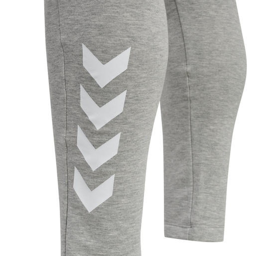 hmlISAM 2.0 TAPERED PANTS, GREY MELANGE, packshot