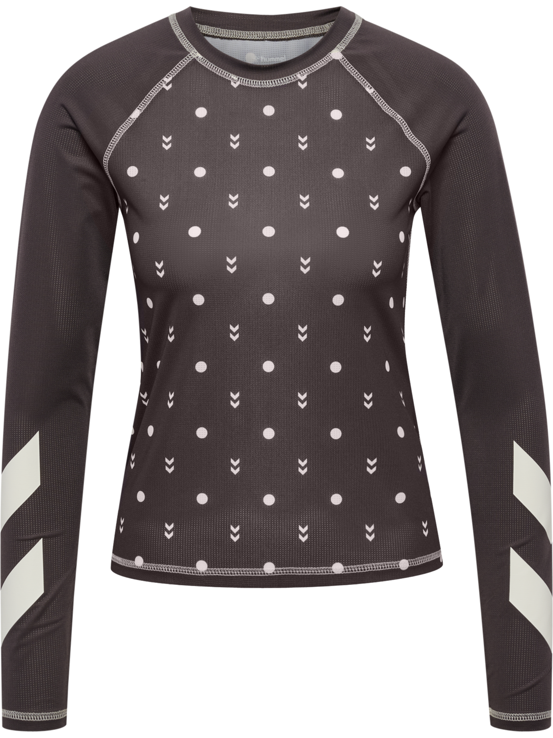 hmlI-D MESH T-SHIRT L/S, SHALE, packshot