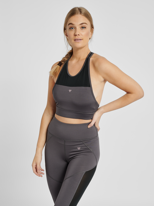 hmlNORMA SPORTS BRA, ASPHALT, model