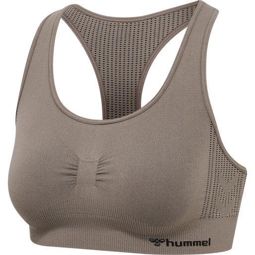 hmlMT SHAPING SEAMLESS SPORTS TOP, DRIFTWOOD, packshot