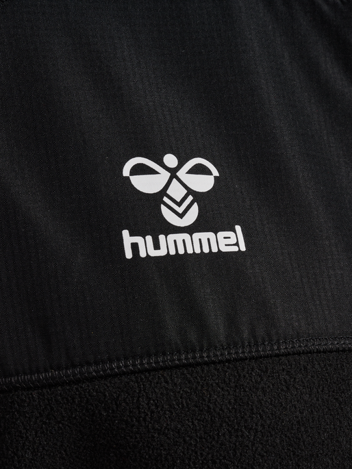 hmlGO FLEECE JACKET WOMAN, BLACK, packshot