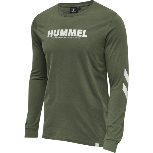 hmlLEGACY T-SHIRT L/S, BEETLE, packshot