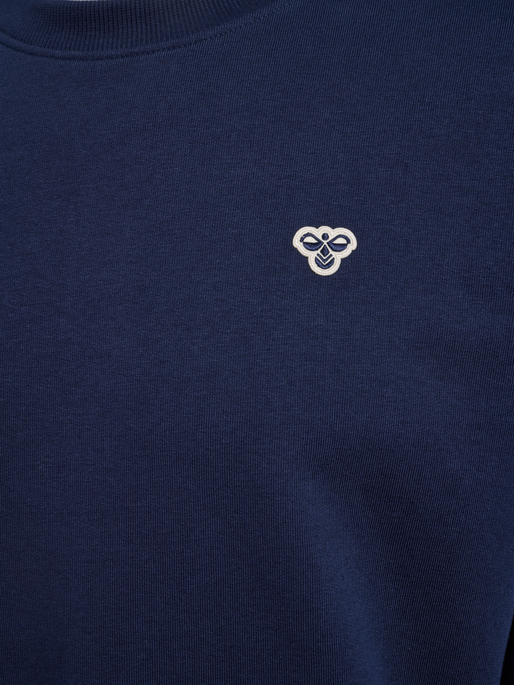 hmlLOOSE CREWNECK BEE, DRESS BLUES hmlLOOSE CREWNECK BEE, DRESS BLUES, packshot