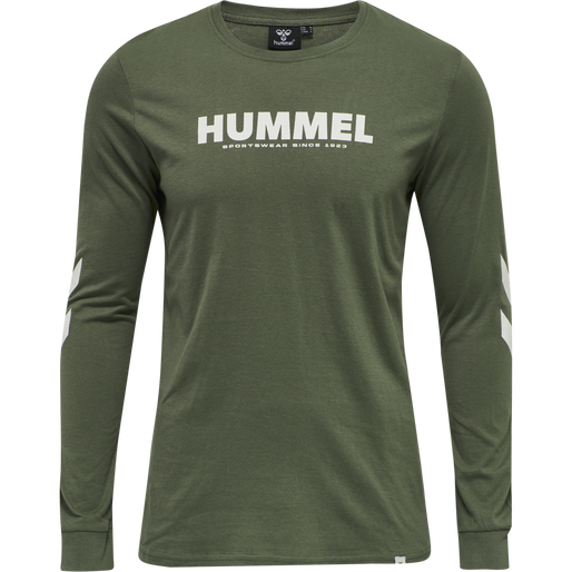 hmlLEGACY T-SHIRT L/S, BEETLE, packshot