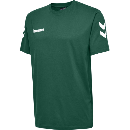 HMLGO KIDS COTTON T-SHIRT S/S, EVERGREEN, packshot