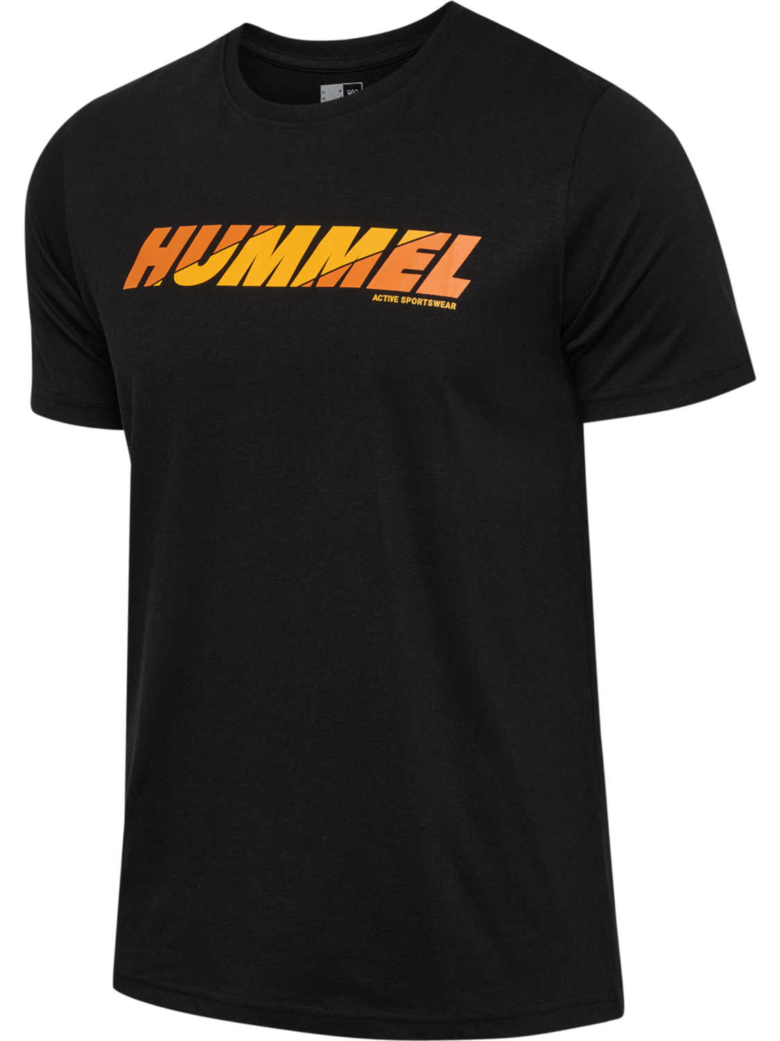 hmlGRAPHIC BOLD LOGO TEE, BLACK, packshot