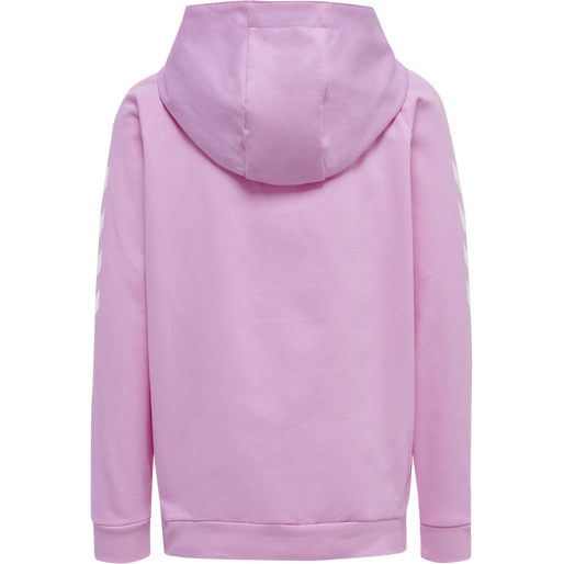 HMLGO KIDS COTTON ZIP HOODIE, ORCHID, packshot