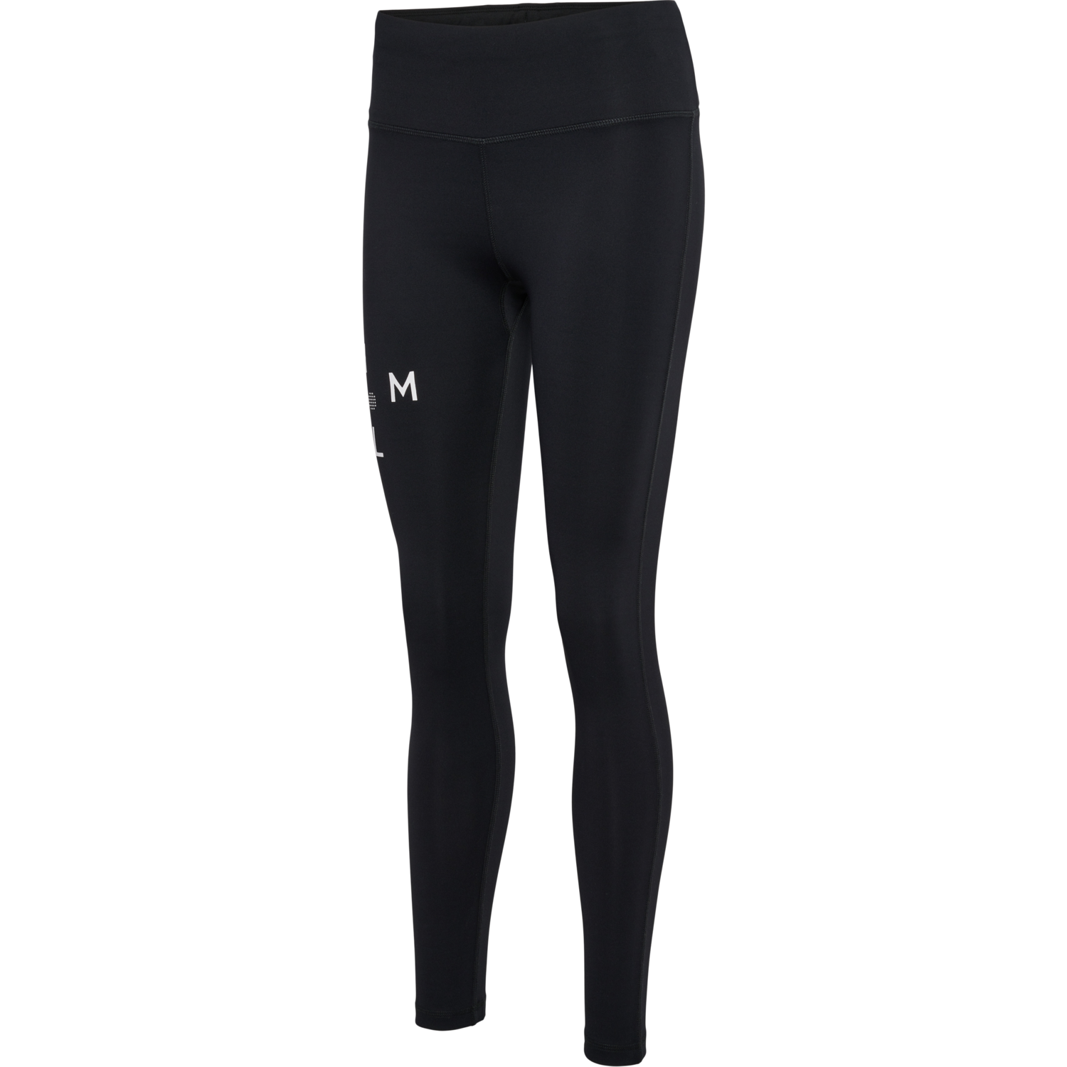 hmlACTIVE COURT HW TIGHTS WOMAN, BLACK, packshot