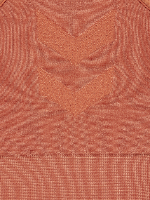 hmlTIF SEAMLESS SPORTS TOP, APRICOT BRANDY, packshot